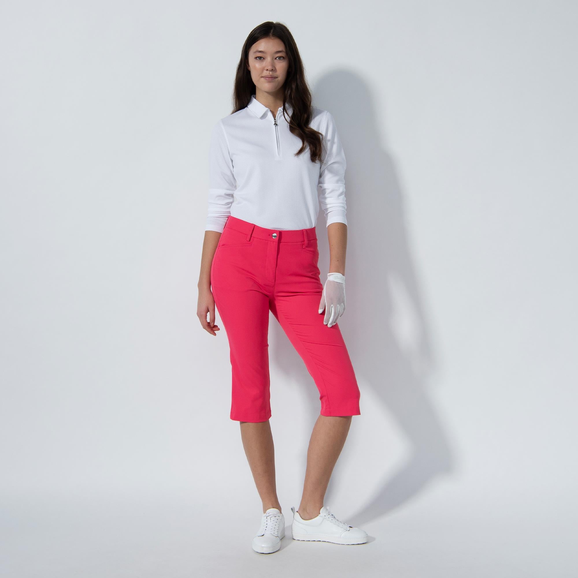 Daily Sports Lyric V2 Ladies Golf Capri Intense Coral 74CM